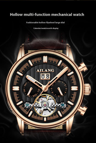 Reloj Automático Tourbillon Multifunción para Hombre - Image 19