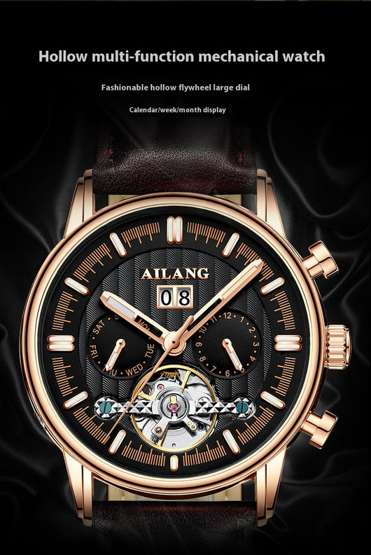 Reloj Automático Tourbillon Multifunción para Hombre - Image 19
