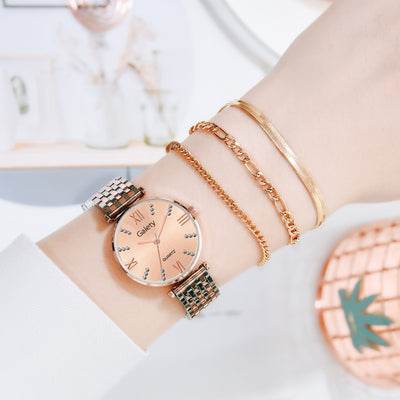Reloj de Cuarzo Elegante para Mujer con Diamantes y Diseño de Moda - Image 14