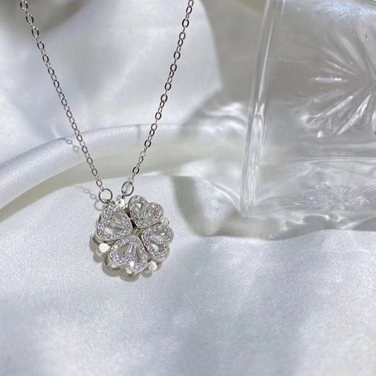 Collar Clavícula Multibanda con Diamante - Elegancia Moderna para Mujer - Image 2