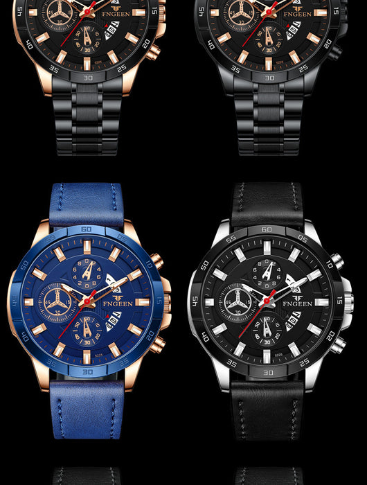 Reloj Deportivo Multifuncional para Hombre con Seis Agujas y Tres Esferas - Image 30
