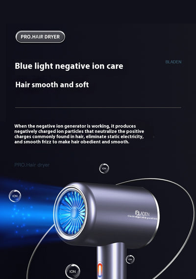 Secador de Cabello Profesional con Tecnología Aniónica y Control de Temperatura - Image 10