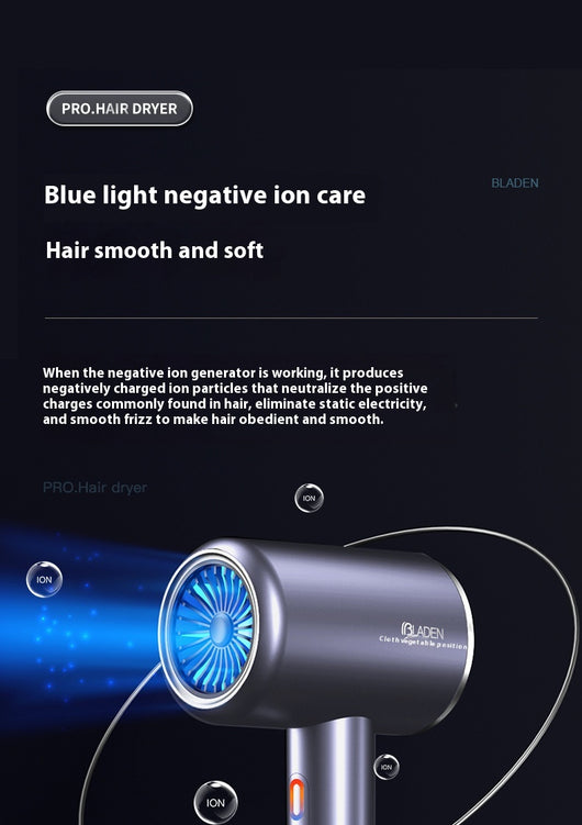 Secador de Cabello Profesional con Tecnología Aniónica y Control de Temperatura - Image 10