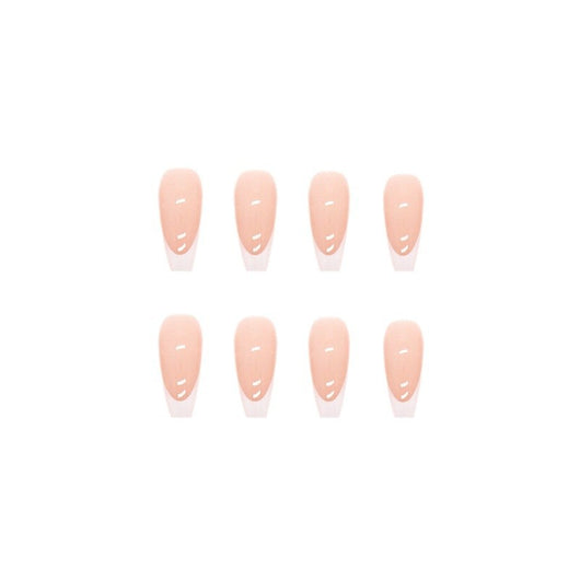 Uñas Postizas Francesas Estilo Chino - Diseño Acabado - Image 9