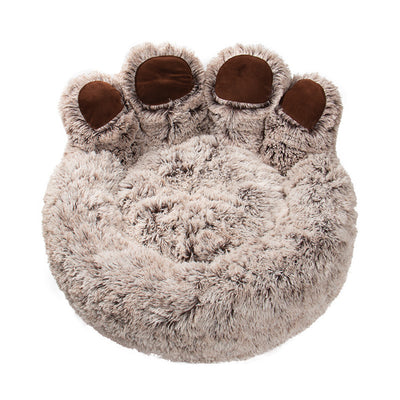 Cama Acogedora para Perros con Diseño de Patitas Adorables - Image 5