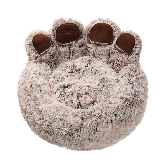 Cama Acogedora para Perros con Diseño de Patitas Adorables - Image 5