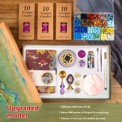 Set Completo de Sellos de Cera Retro Vintage - Kit DIY Artesanal con Diseños Antiguos - Image 13