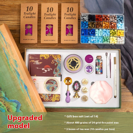 Set Completo de Sellos de Cera Retro Vintage - Kit DIY Artesanal con Diseños Antiguos - Image 13