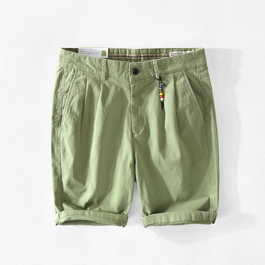 Pantalones Casuales de Algodón para Hombre - Corte 3/4 Clásico - Image 11