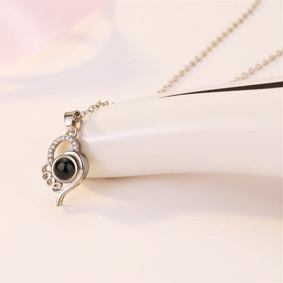 Collar Proyección Nano con 100 Idiomas Te Amo