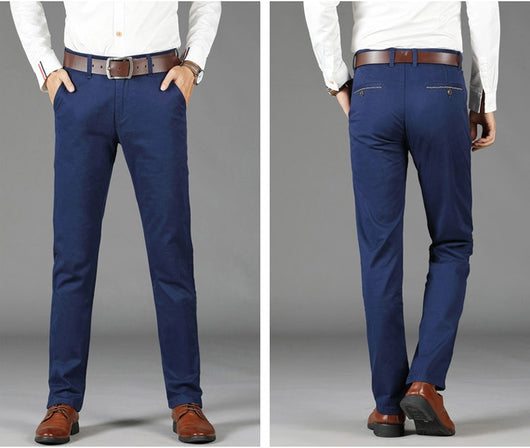 Pantalones Casuales Elásticos para Hombre - Otoño e Invierno - Image 15