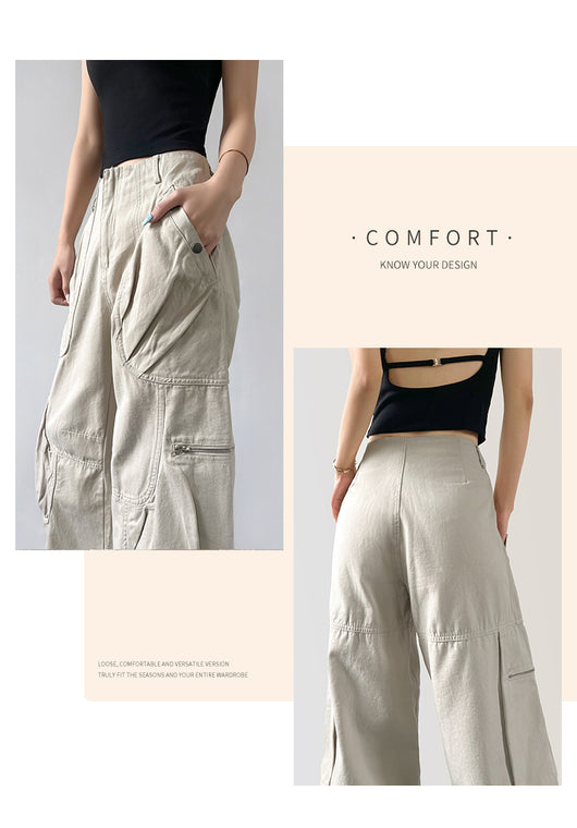 Pantalones Jeans Overol de Pierna Ancha para Mujer - Image 13