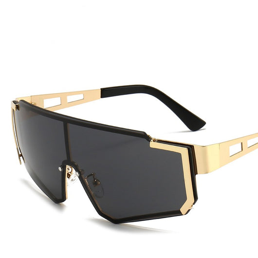 Gafas de Sol Metálicas con Personalidad para Hombre - Image 8