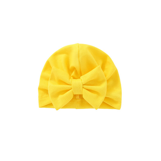 Gorro de Bebé Recién Nacido con Lazo Grande - Diseño Europeo y Americano - Image 2