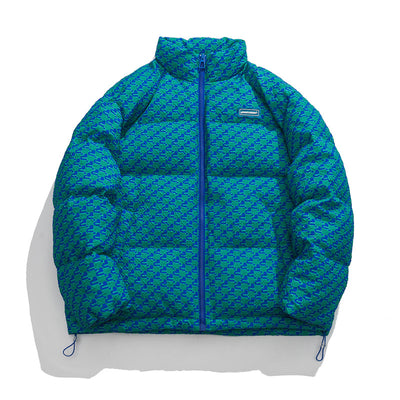 Chaqueta Urbana de Corte Holgado y Cuello Alto - Image 12