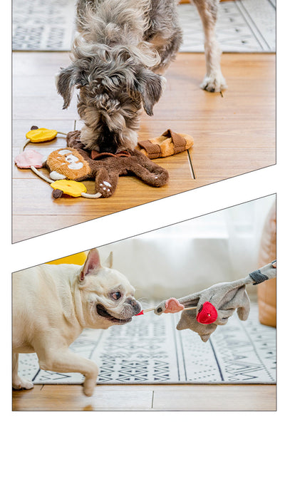 Juguete Interactivo de Peluche para Perros Pequeños con Dispensador de Alimentos - Image 15