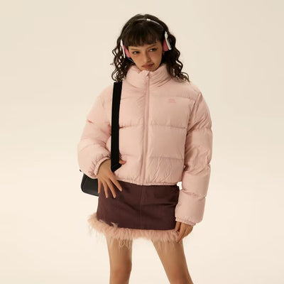 Chaqueta Acolchada Negra Minimalista para Mujer - Image 11