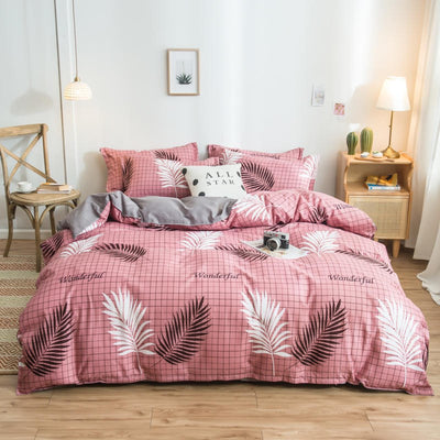 Juego de Cama Completo Algodón: Funda Nórdica, Sábanas y Almohada - Image 2