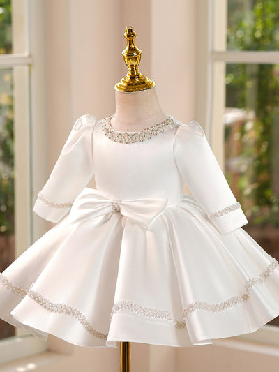 Vestido Tutú Blanco Princesa Chic para Cumpleaños - Image 2
