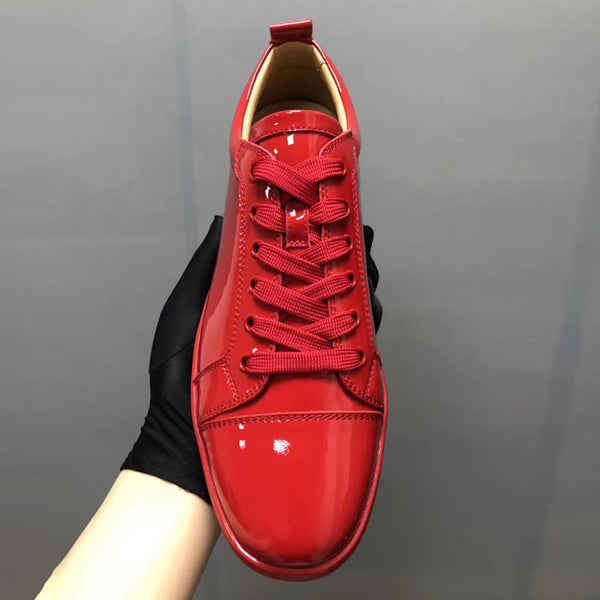 Zapatos Casuales de Cuero Charolado para Parejas