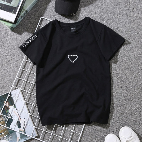 Playera Estilo Hong Kong para Mujer con Estampado Love - Image 5