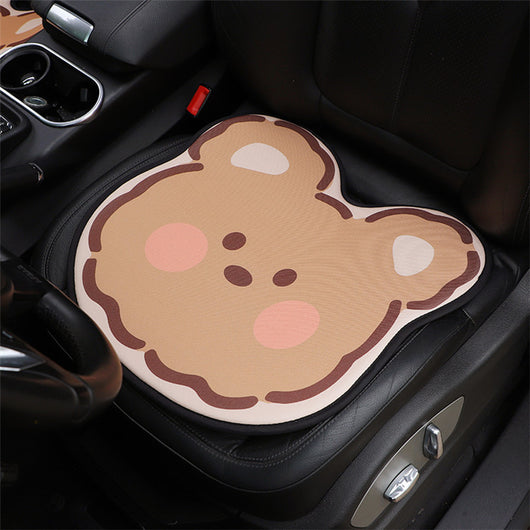 Cojín de Seda Helada Love Bear para Auto - Pieza Única