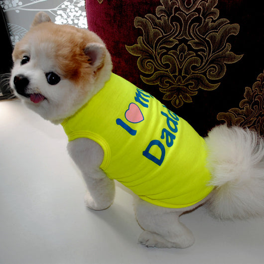 Chaleco para Mascotas Estilo Clásico Mamá Papá - Image 42