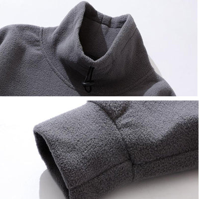 Conjunto Casual de Polar Grueso para Hombre Talla Grande - Image 8