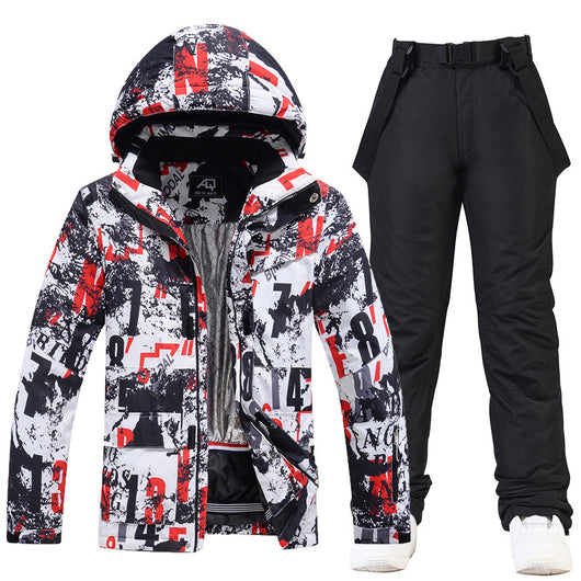 Traje de Esquí para Hombre - Abrigo Impermeable y Cortavientos para Invierno - Image 5
