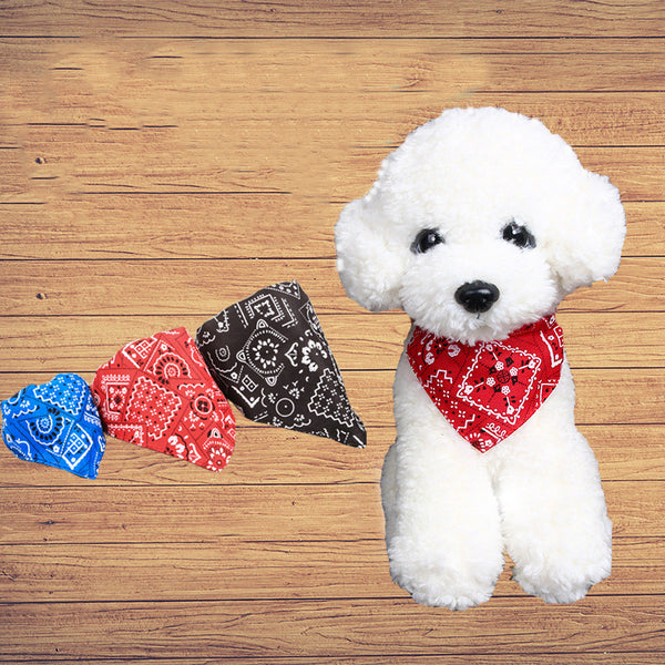 Pañuelo Ajustable para Mascotas - Collar Bandana para Perros y Gatos