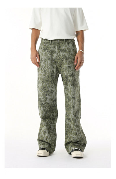 Jeans Rectos Estilo Camuflaje Lavado Clásico - Image 41