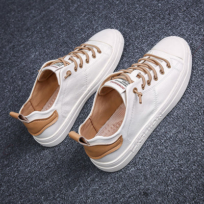 Zapatos Blancos Casuales para Hombre - Estilo Moderno y Versátil