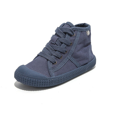 Tenis Canvas Infantiles de Suela Suave Estilo Coreano Primavera Otoño - Image 12