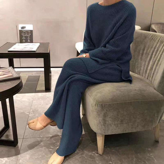 Conjunto de Dos Piezas Elegante de Moda Contemporánea