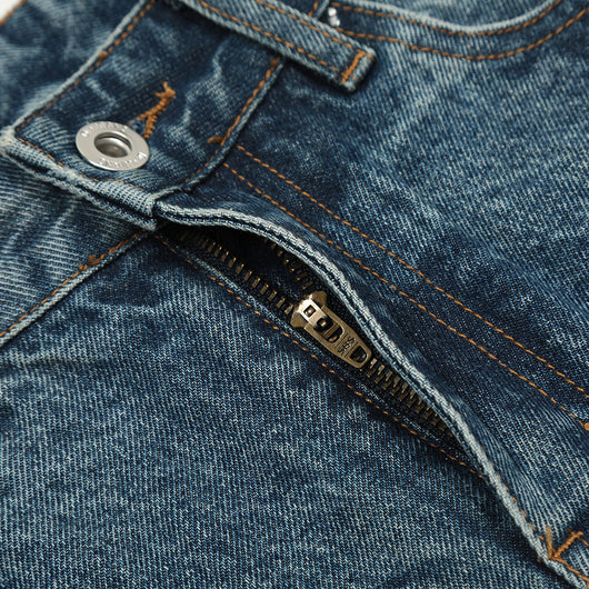 Pantalones Vaqueros Blancos Lavados Estilo Punk para Hombre - Image 4
