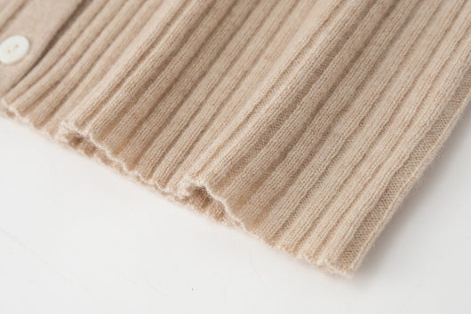 Cardigan de Cachemira Corto para Mujer - Cuello Solapa Otoño Temprano - Image 37