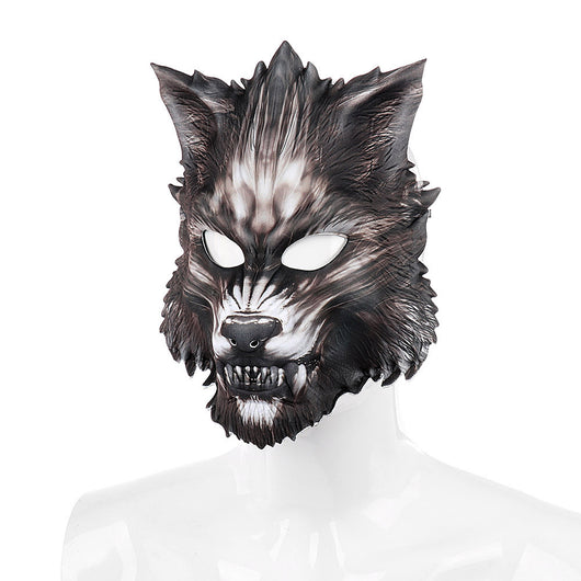Máscara de Lobo Animal Semirrostro Carnaval Mascarada EVA - Image 10