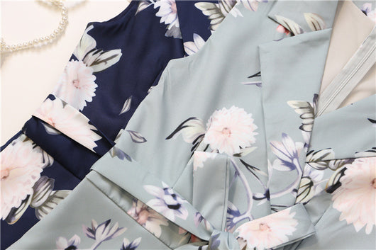 Jumpsuit Estampado Culottes Cintura Irregular Escote V - Image 16