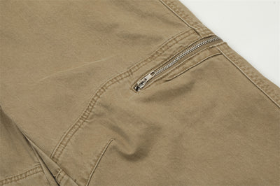 Pantalones Cargo Hombre Bolsillos Amplios Corte Recto con Cierre - Image 21