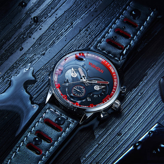Reloj Cronógrafo de Tres Esferas con Calendario - Diseño Moderno y Personalidad - Image 6