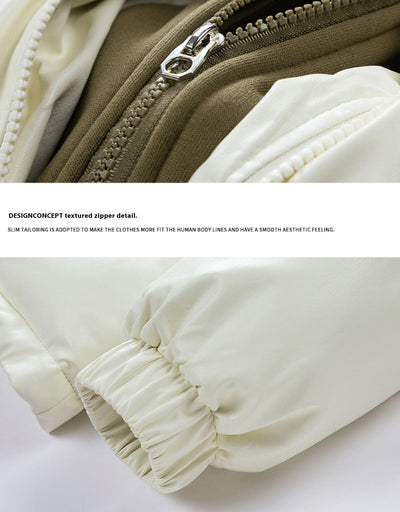Abrigo Acolchado Coreano con Capucha - Diseño Moderno de Dos Capas - Image 18