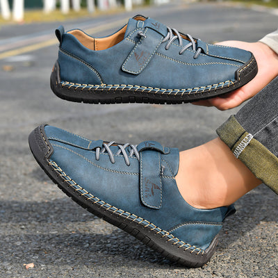 Botas Cortas para Hombre Talla Grande con Costura a Mano - Image 15