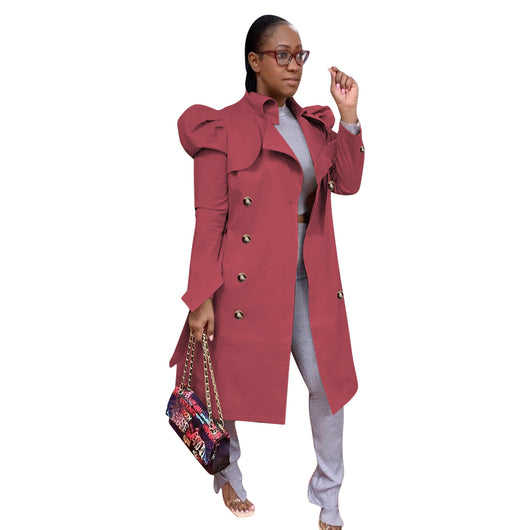 Abrigo Largo Impermeable Versátil para Mujer - Diseño Clásico - Image 14