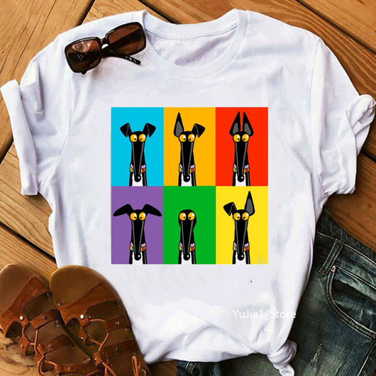 Playera Estampada con Perros Lindos - Tendencia Unisex - Image 10