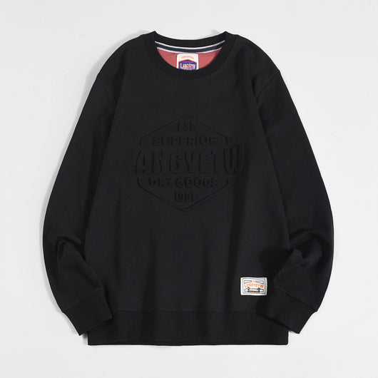 Sudadera Oversize de Algodón con Estampado Vintage - Image 15