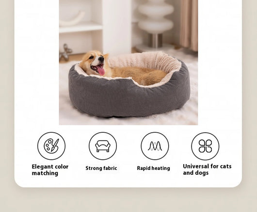Cama Térmica para Gatos con Forro Polar Desmontable y Lavable - Image 15