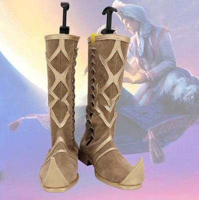 Botas de Cuero Sintético para Cosplay y Disfraz