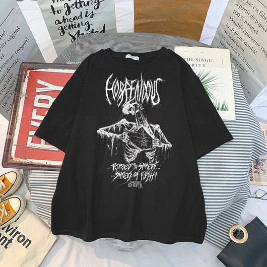 Camiseta Hip Hop Unisex con Estampado Europeo - Image 9