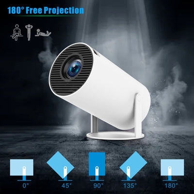 Proyector Portátil HY300 Pro - Cine en Casa de Bolsillo - Image 4