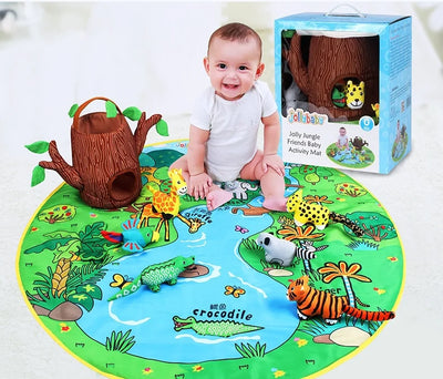 Manta de Juego Educativa con Animales para Bebés - Image 6